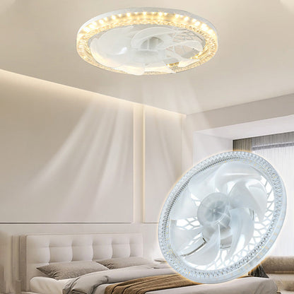 2-in-1 Mute adjustable fan light with remote control